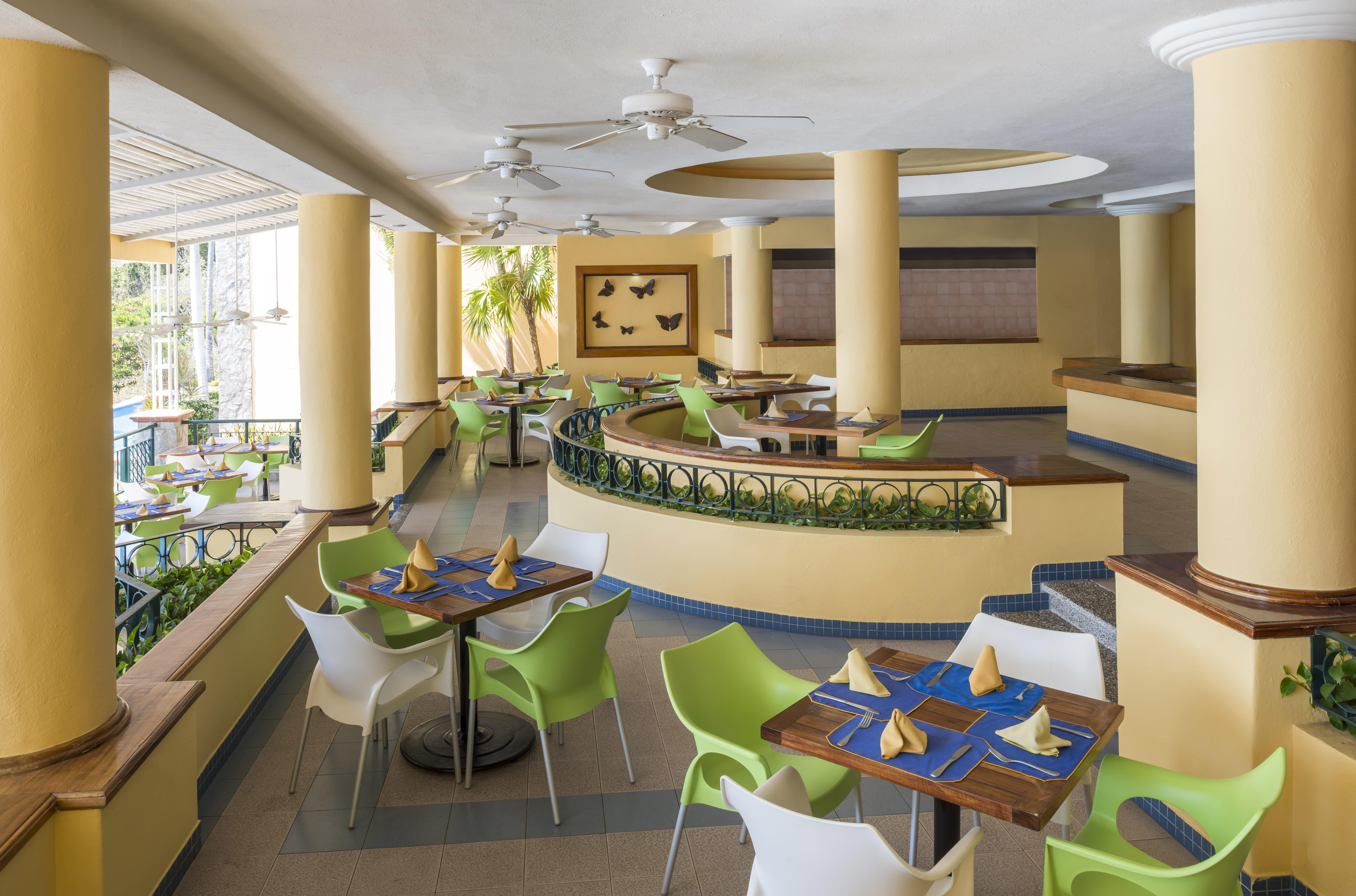 Camino Real Acapulco Diamante Hotel Bagian luar foto The restaurant